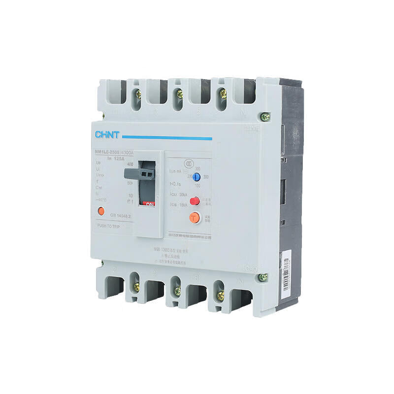 Chint NM1LE 250A Leakage Molded Case Circuit Breaker - NM1LE-250S