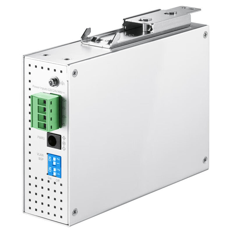 TP-LINK industrial Ethernet switch; TL-SL1412-Combo industrial grade, 8 100M RJ45 ports, 4 Gigabit SFP ports, 2 multiplexed Gigabit RJ45 ports, industrial grade operating temperature: -40℃~75℃ (85℃@180LFM)