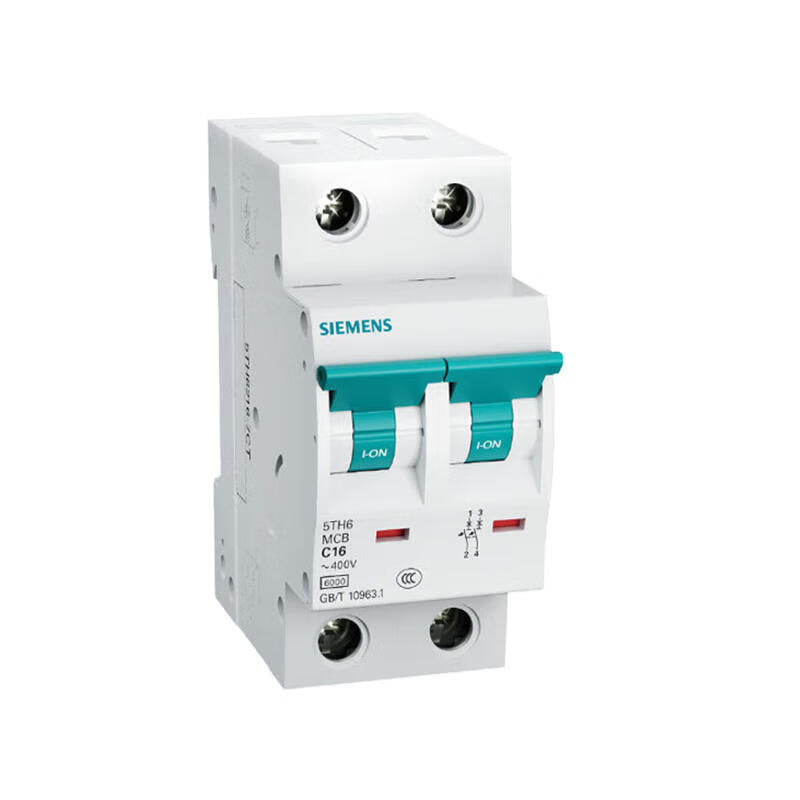 Siemens P50 Series 2P C10A 6kA Small Circuit Breaker