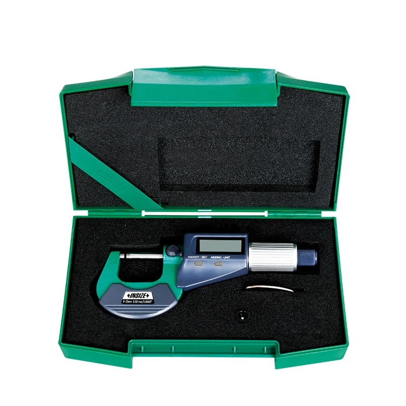 INSIZE Digital Outside Micrometer High-Precision Electronic Micrometer 3109-50AC