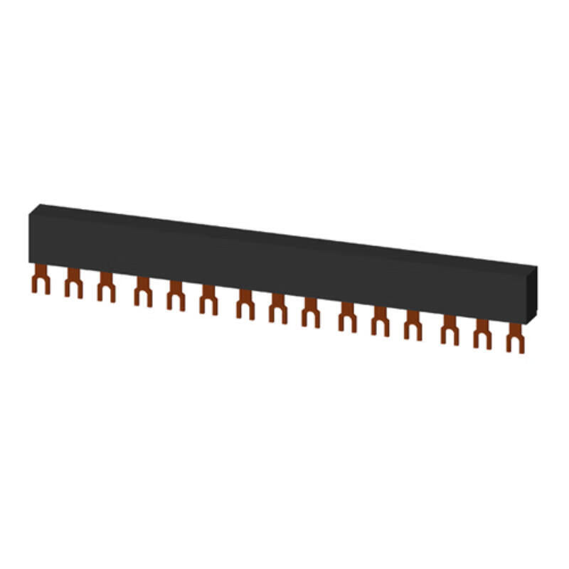 Siemens 3-Phase Busbar 45mm Spacing for 5 Switches, Fork Shape