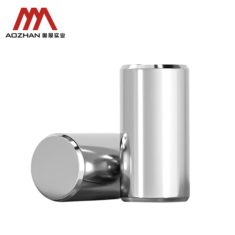AOZHAN Industrial (Aozhan) GB119 Standard Parts Cylindrical Pins Positioning Pins Fixing Pins 304 Stainless Steel M1-M5 GPH M5*12 (1000 pieces/box)