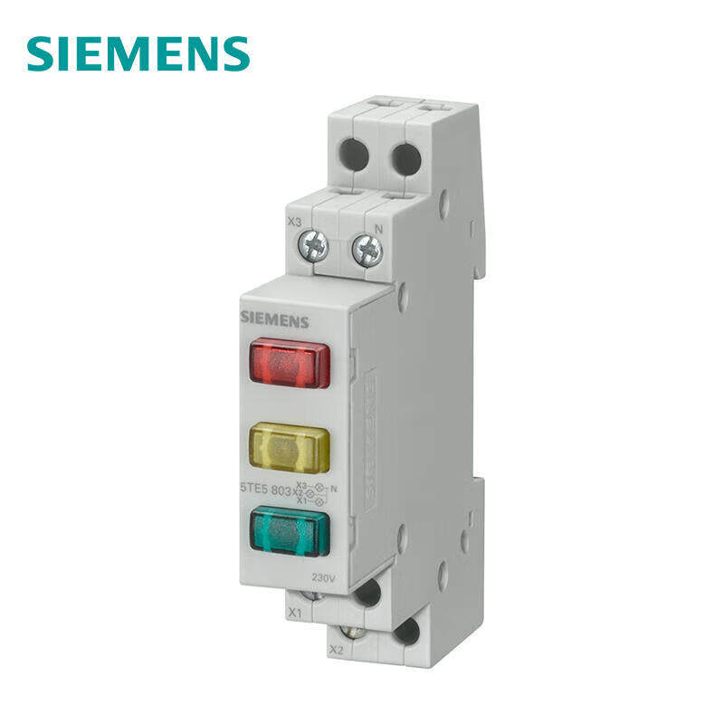 Siemens light alarm 3xLED, 230VAC red/yellow/green; 5TE5803