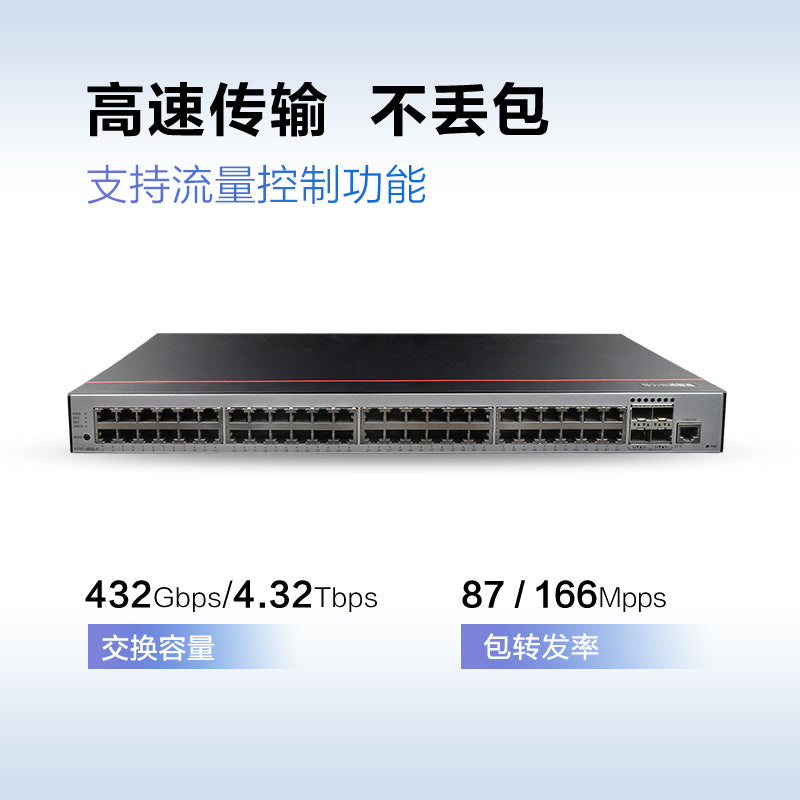 Huawei Datacom Smart Selection S5735S-L48T4S-A1 48-port Gigabit switch + 4-port Gigabit optical S5720S-52P-LI-AC upgrade enterprise-level network full management weak three-layer office