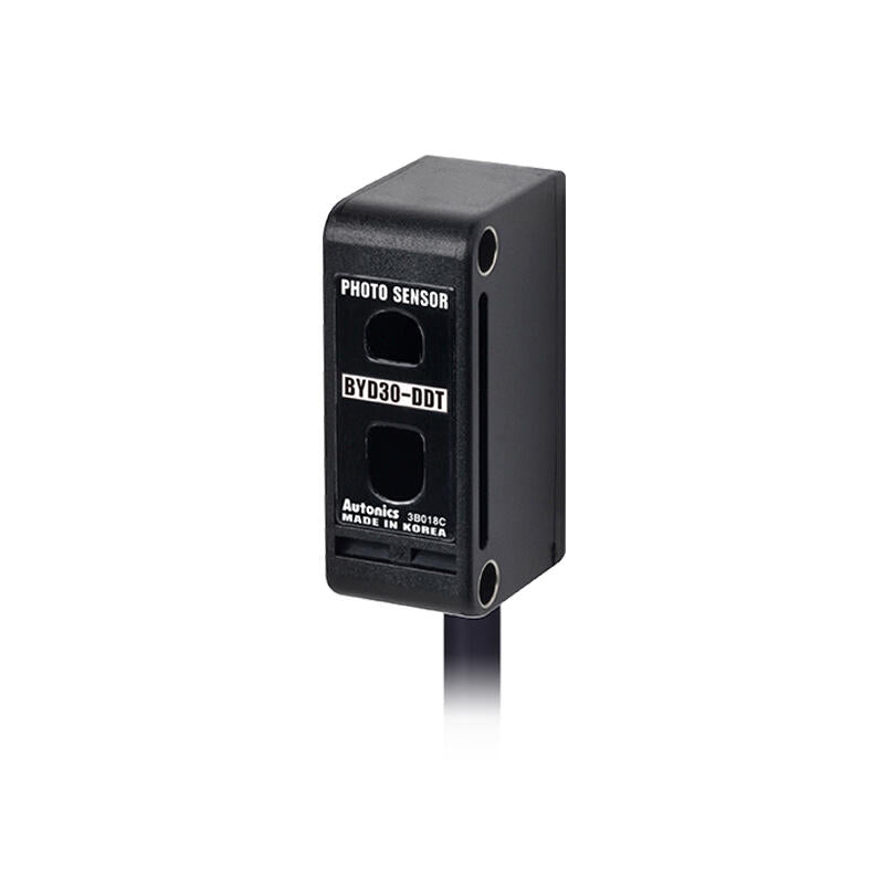 Autonics amplifier built-in photoelectric sensor reflective type detection distance 10-30mm DC12-24V NPN cable 2m ON when light enters; BYD30-DDT