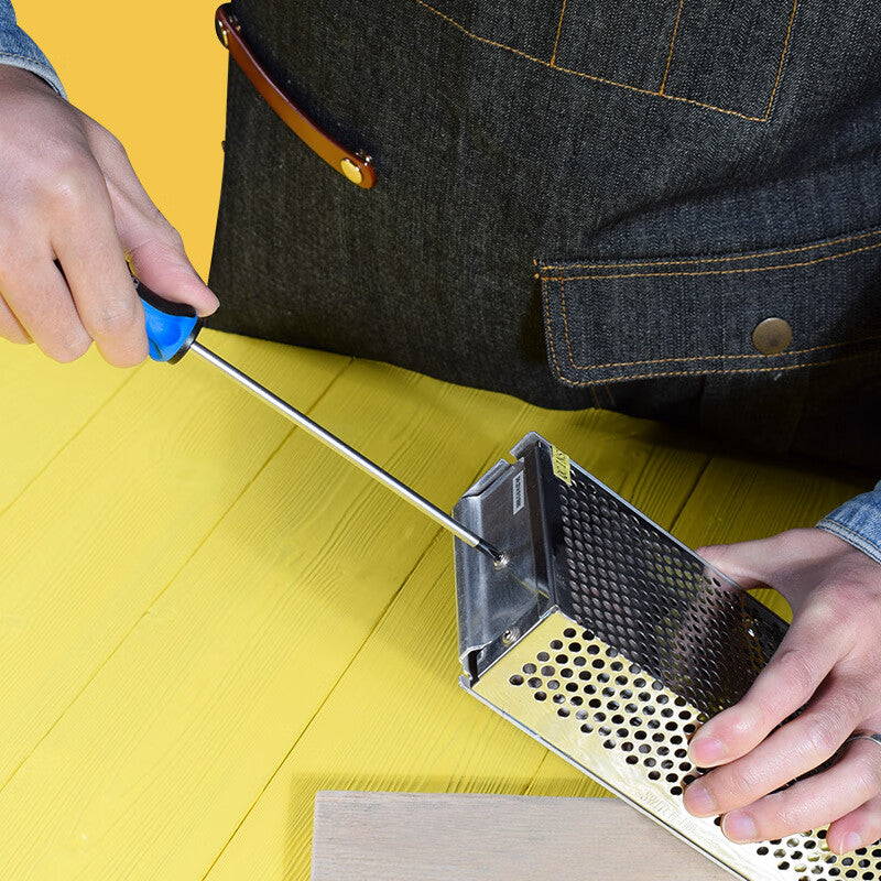 Paola large flat screwdriver 5*150mm chrome vanadium steel strong magnetic extension 1507