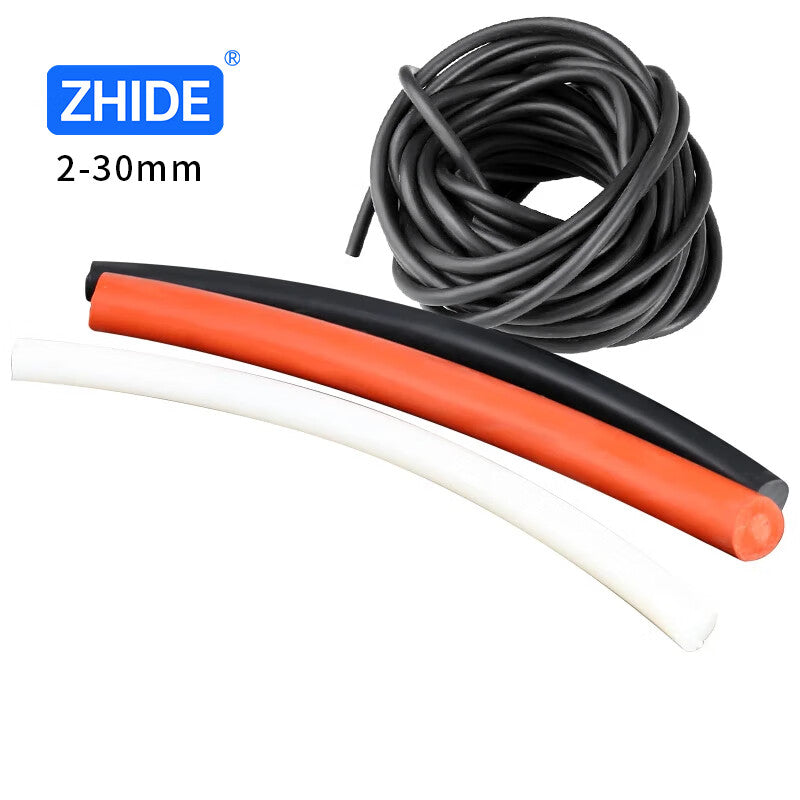 ZHIDE nitrile rubber strips, wear-resistant and oil-resistant, 9mm, 1 meter, in stock.