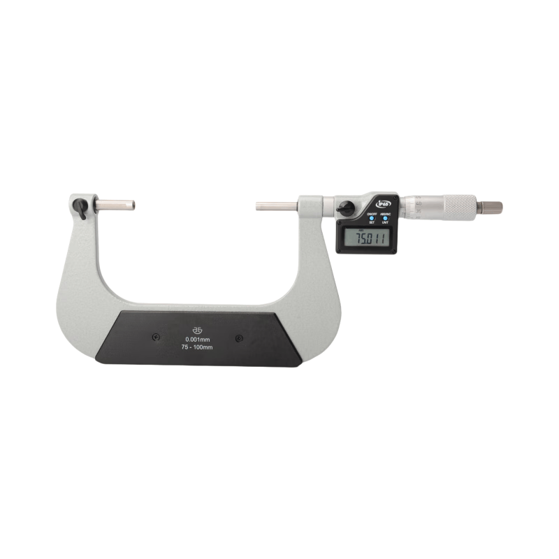 Northwest Qinghai Measuring Tools Digital Electronic Gear Micrometer with Interchangeable Ball Probe, Outer Diameter Micrometer, Gear Spacing, No Probe Included, 297-12-450 / Measuring Range 25-50mm