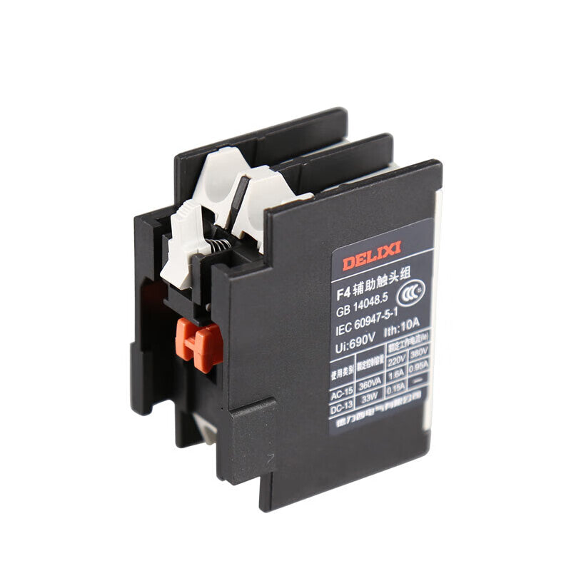 Delixi Electric F4-11 top auxiliary contact RoHS