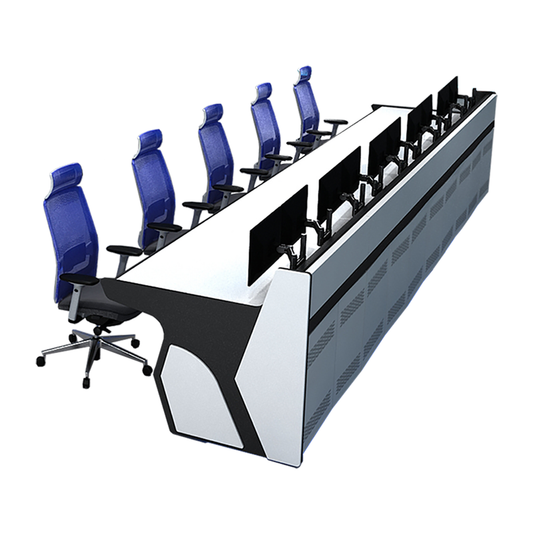 Hanzhan Cold-Rolled Steel Operation Station Console Cabinet