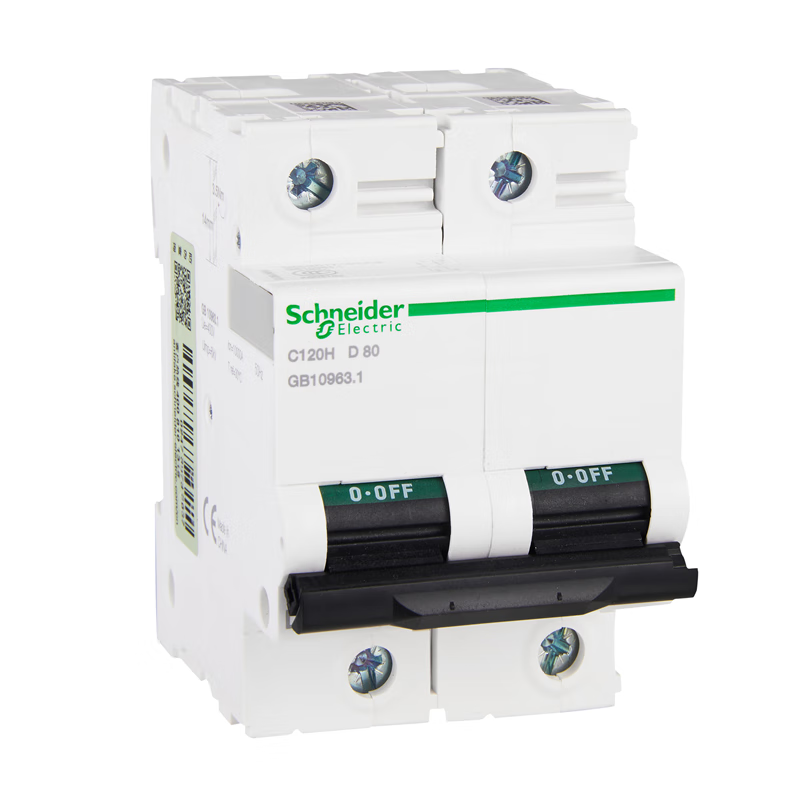 Schneider Electric C120H 2P D 80A Circuit Breaker