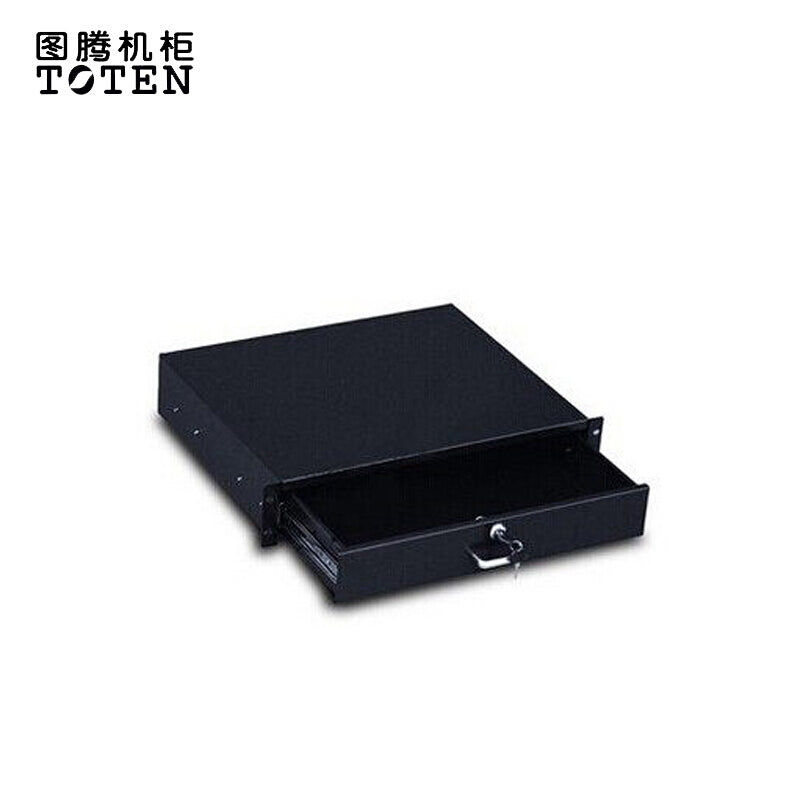 TOTEN 2U Keyboard Drawer Cabinet Accessories for Network Cabinets