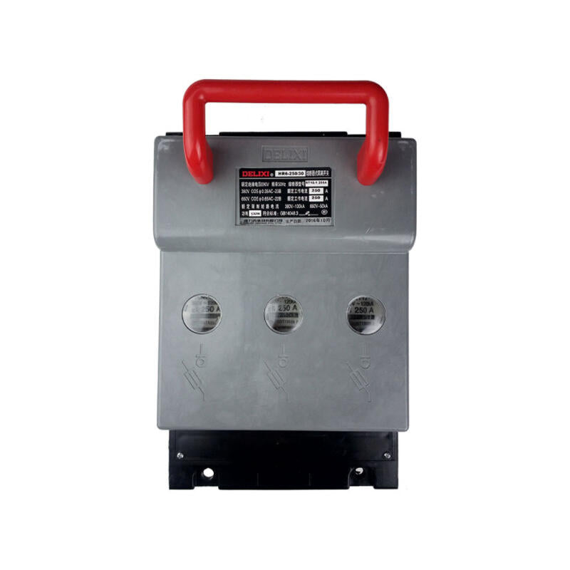 Delixi electrical fuse type isolating switch; HR6-250/30 160A