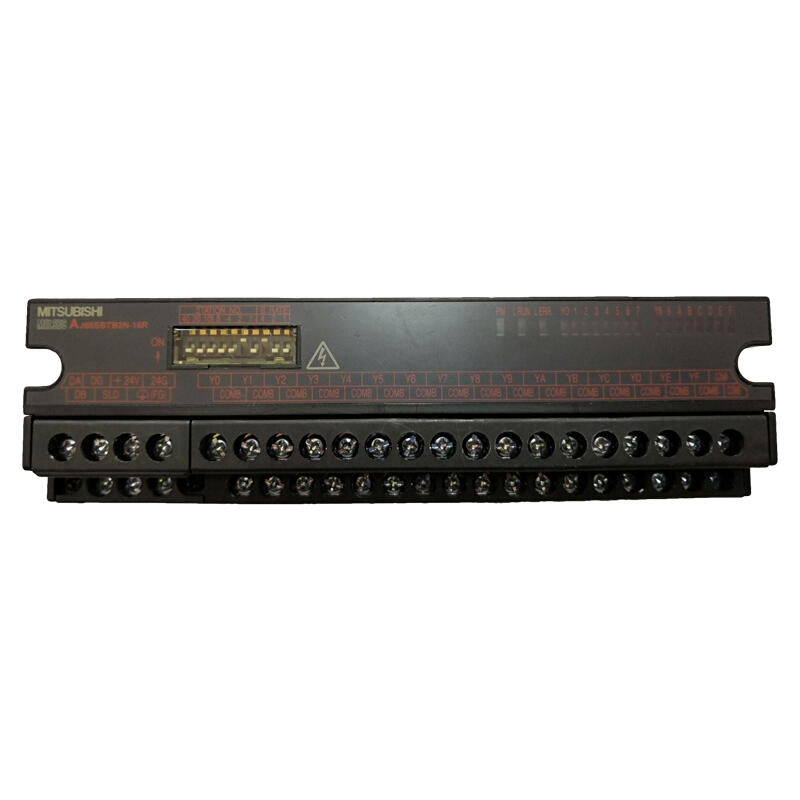 Mitsubishi Electric output module 16 points 24 VDC/240 VAC 2A, relay output, 2-wire; AJ65SBTB2N-16R