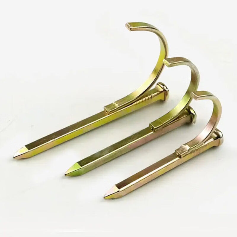 Shuoda Jianlian PPR Pipe Hooks, Pipe Fixing Nails, Pipe Clips, Unit: 50 Pieces (Extra Hard) for 4-point Pipes