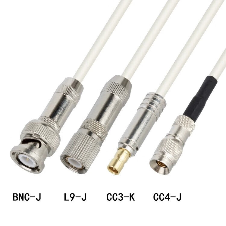 FUWEISHENG Voice Room Equipment DDF Patch Panel E1-2M Patch Cord 1 Core BNC Male to L9 Male 5 Meters