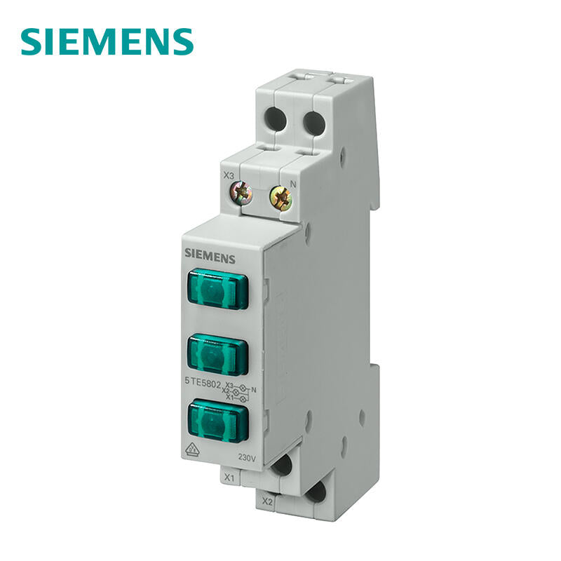 Siemens phase alarm 3xLED, 230VAC 3 green; 5TE5802