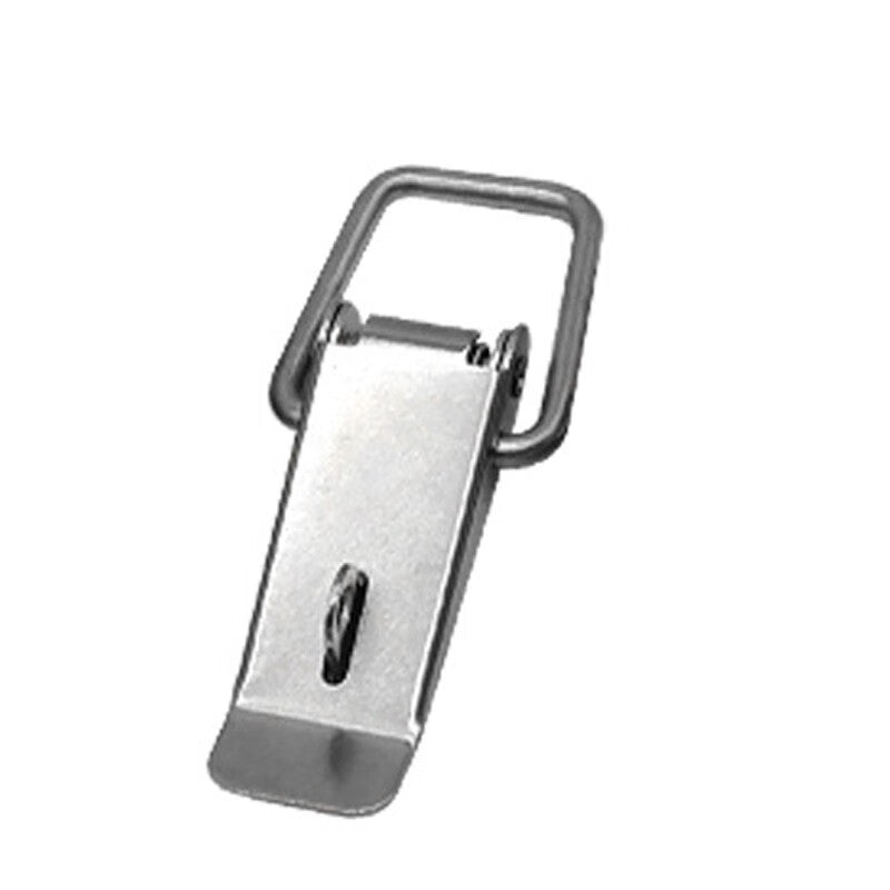 Deyu Industrial Supplies Stainless Steel Hook and Padlock Locks, Hardware Box Buckles, Tower Buckles, Spring Duckbill Buckles, Industrial Luggage Buckles, One Price, Medium 75mm