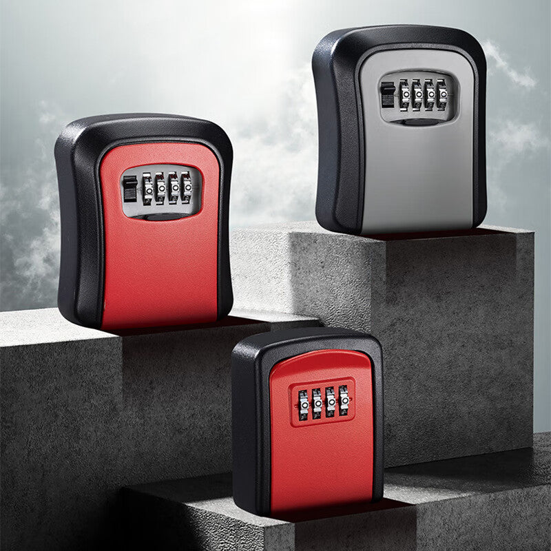 Tiger Pavilion Decoration Password Key Box, Construction Site Security Door Peephole Box, Engineering Password Lock Password Box for Keys
