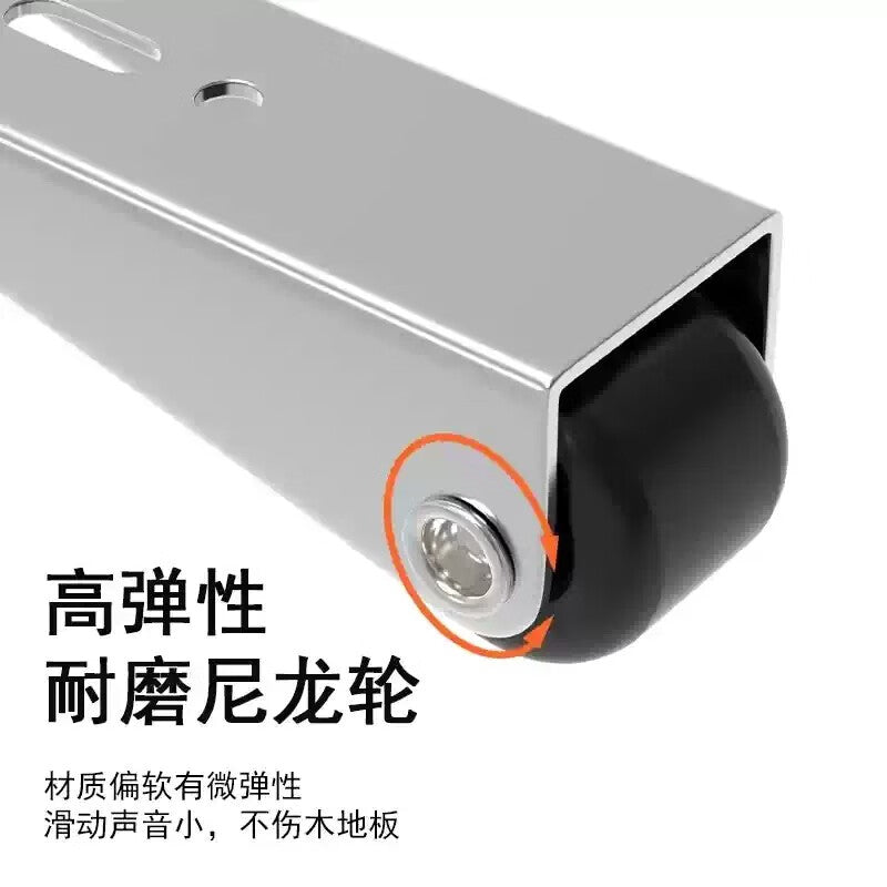 Shouli sliding door bottom rollers, pulleys, guide rails, universal door anti-sagging bottom rollers, swing door bottom support rollers, sliding black directional rollers