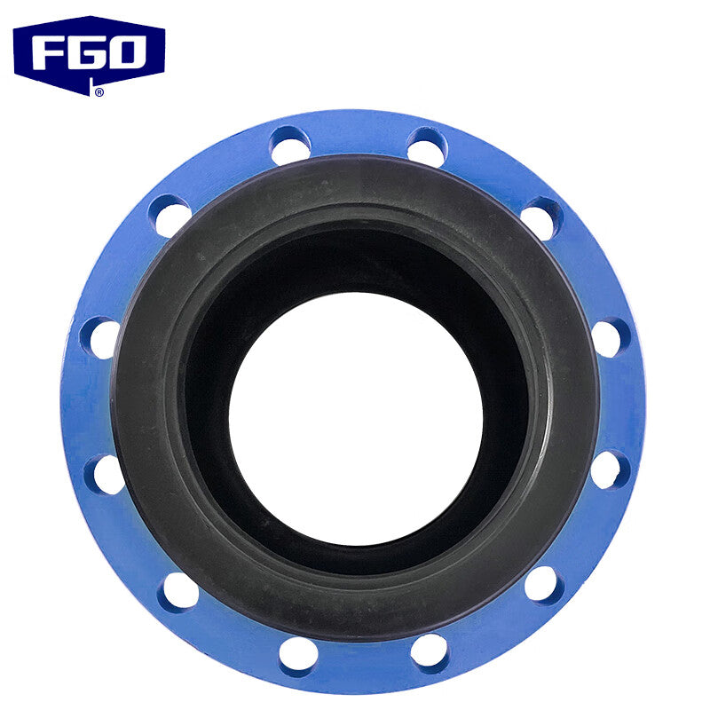 FGO Carbon Steel Rubber Flexible Joint, Single Ball Flexible Joint PN16 KXT-16C DN200 (12-hole flange)