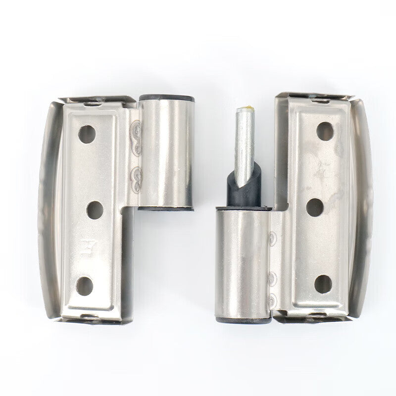 Masford Stainless Steel Partition Hinges, Public Toilet/Restaurant Self-closing Door Removable Hinges, Right Side Stainless Steel, 2 Pieces