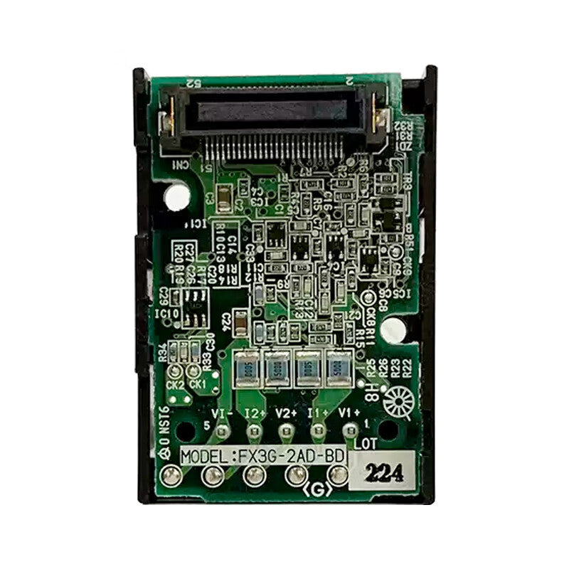 Mitsubishi Electric analog input expansion board, 2 channels; FX3G-2AD-BD