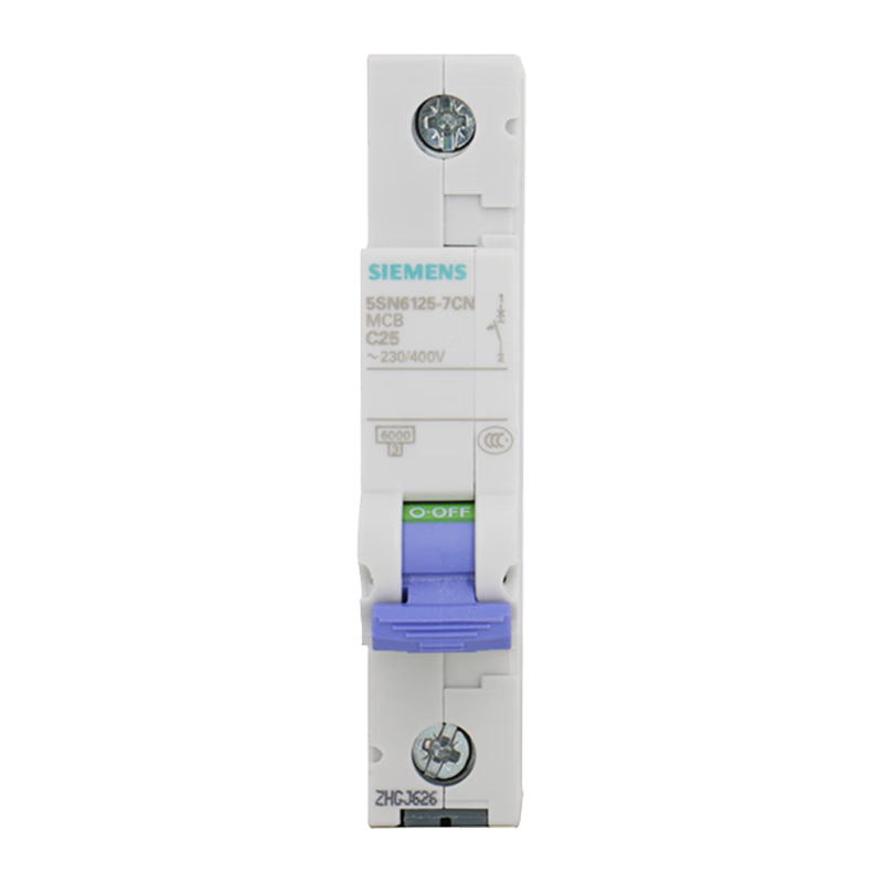 Siemens 5SN6 miniature circuit breaker air switch air switch 6KA 1P C25A 5SN61257CN