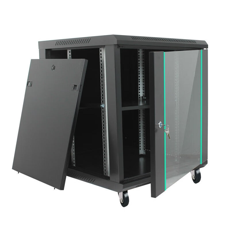 Tuteng W6512U Router Switch Optical Modem Cabinet - Black