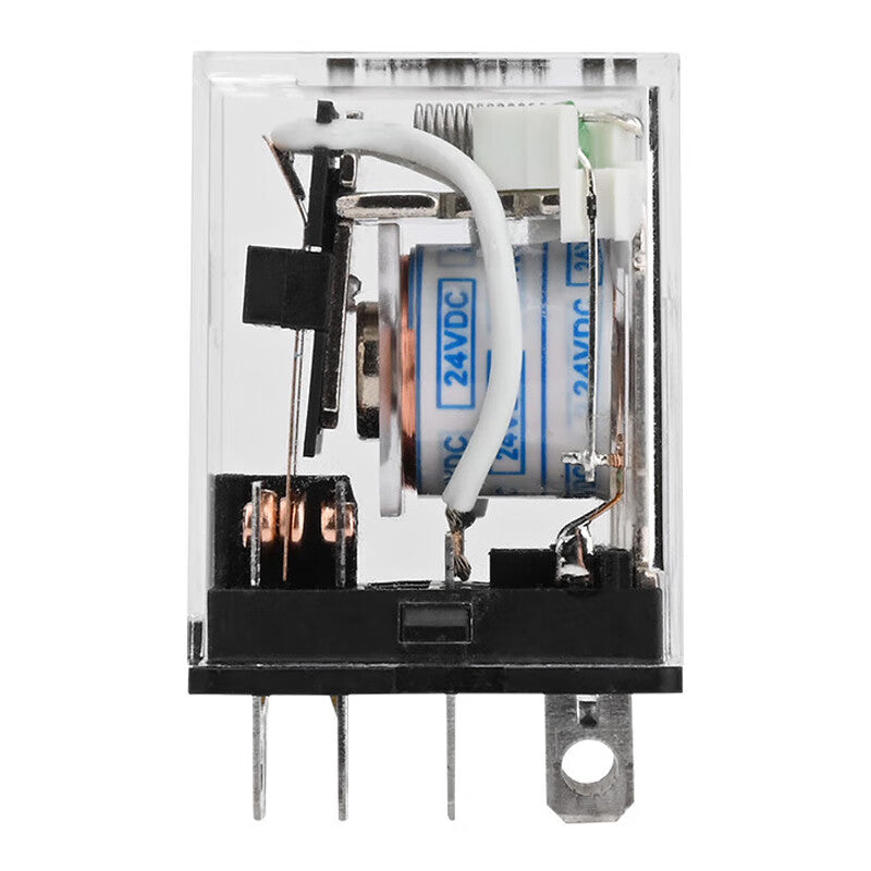 Chint small high-power electromagnetic relay DC 24VDC 2NO+2NC 10A JQX-13F(D)/2Z plugs into DC24V