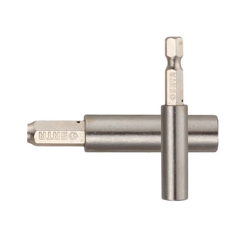 SATA 3-piece 6.3mm series 60mm long magnetic screwdriver head connector; 59273