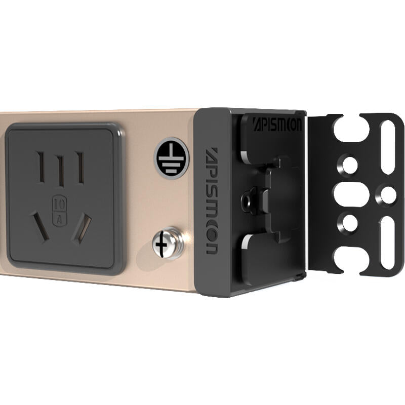 Breakthrough (M&G) Antui MG37-7G Renew PDU cabinet socket three-in-one master control switch safety protection door 8-bit new national standard wiring board full length 1.8 meters