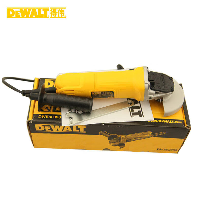 Dewalt 100mm 850W Angle Grinder (Side Switch) DWE8200S-A9