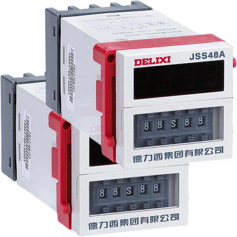 DELIXI ELECTRIC JSS48A-A Digital Time Relay AC220V
