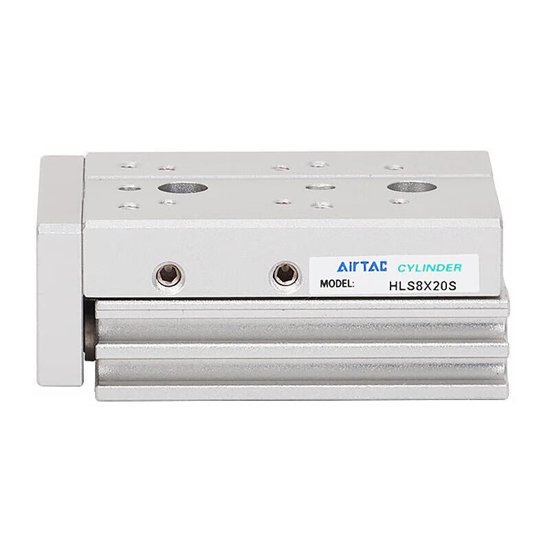 AirTAC double-axis precision slide cylinder, standard ball bearing, double acting, with magnetic ring; HLS12X30S