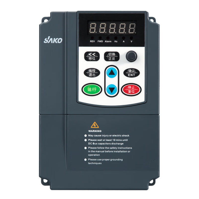 SAKO three-phase 0.75KW 600 series vector general purpose inverter; vector heavy load, multiple protection; SKI600-0D75G-4