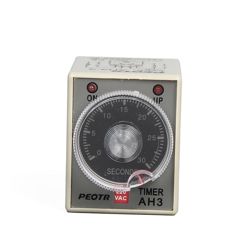 PEOTR AH3-3 small time relay current transformer time controller 8-pin energized DC24V 10S 1 piece
