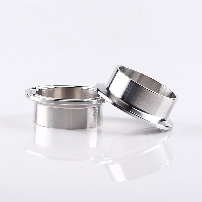 GUYU 304 Stainless Steel Sanitary Quick-Connect Clamp Fittings, Quick-Connect Flange Ends, Interface 154, Chuck 167, Welding Chuck, In Stock