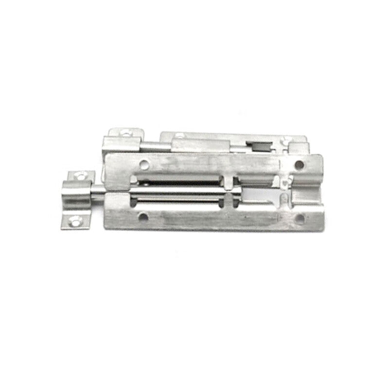 Kingold KCx-22 Stainless Steel Thickened Door Bolt/Locker with Hexagonal Head Handle and Screws, 3-inch (5 pieces)