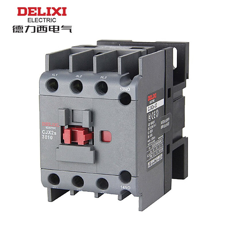Delixi Electric CJX2s-3810 AC Contactor 110V 50/60Hz 1NO