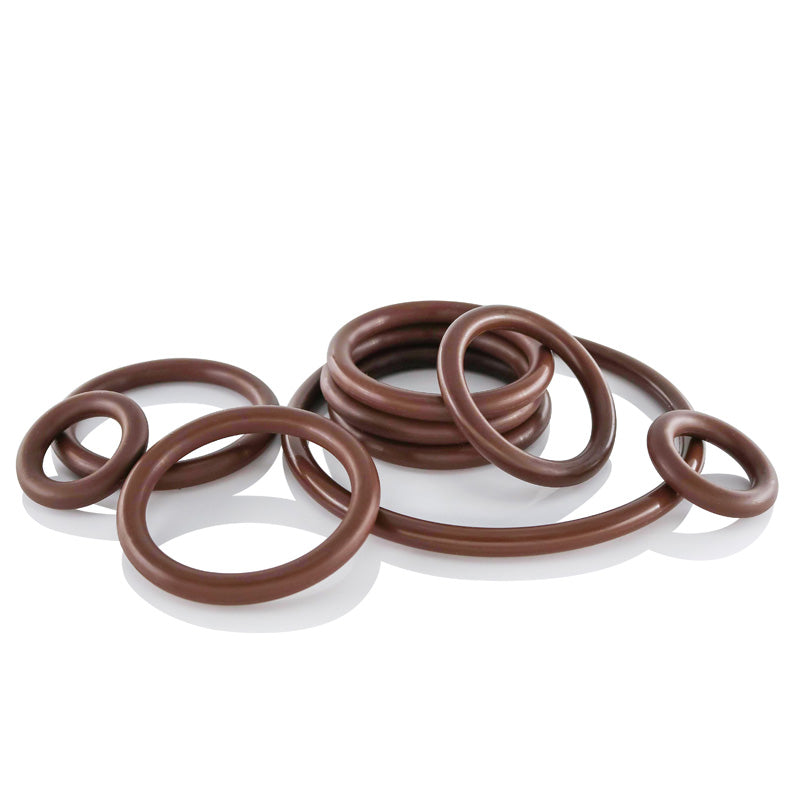 ZHIDE fluororubber O-rings, outer diameter 280*5.7mm, brown.