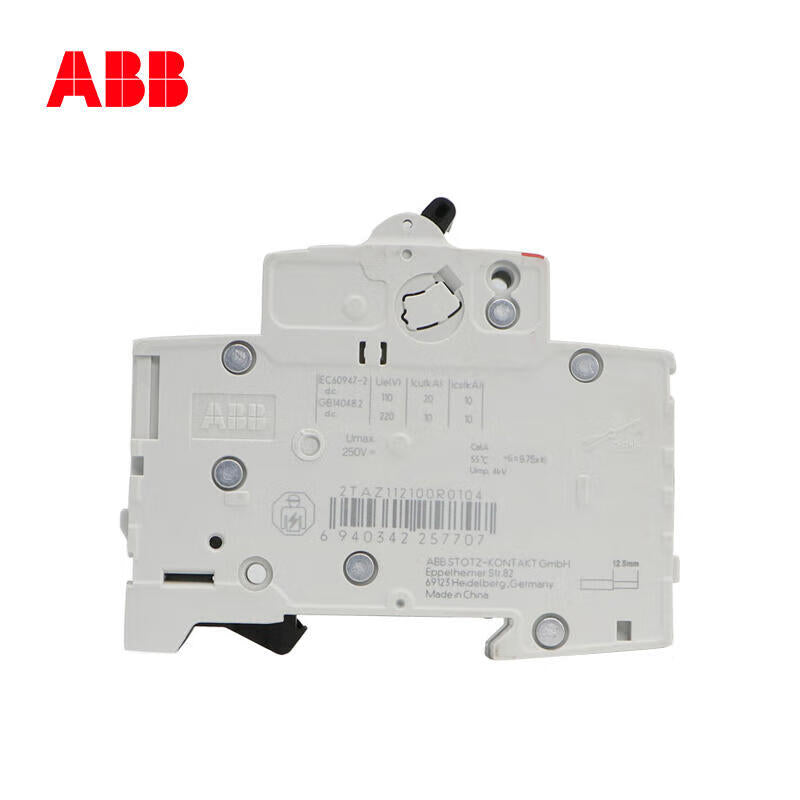 ABB SH204-C20 Miniature Circuit Breaker, SH200 Series
