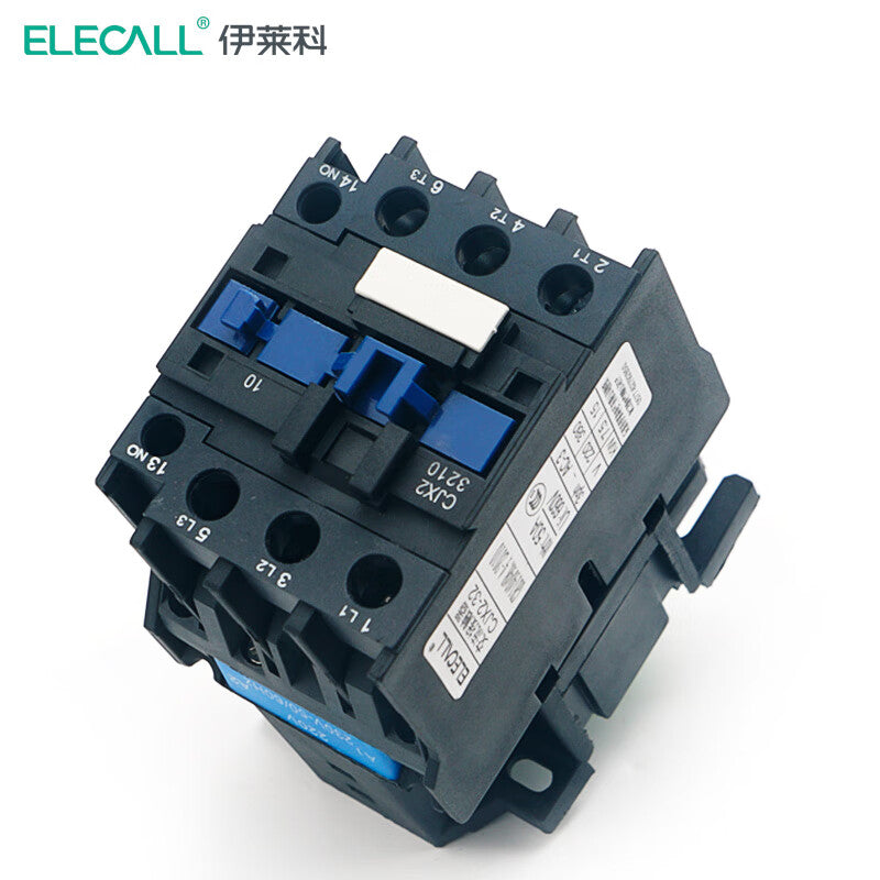 ELECALL CJX2-3210 32A Single-Phase AC Contactor AC220V Relay