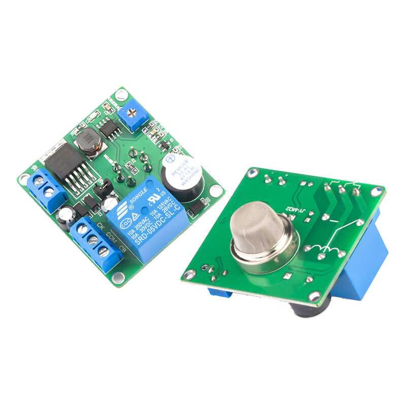 Ouhuayuan MQ-2 Smoke Sensor Smoke Alarm Module Smoke Detection Switch Controller Module Smoke Detection Alarm