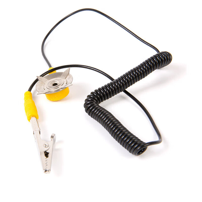 Superior Quality Antistatic Table Mat Grounding Buckle Grounding Wire Device Antistatic Rubber Star Claw Alligator Clip Computer Connection Cable Customization
