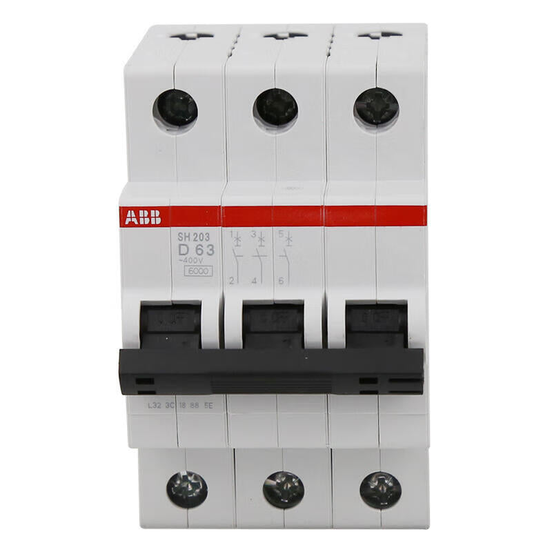 ABB SH200 Series SH203-D63 Miniature Circuit Breaker 63A