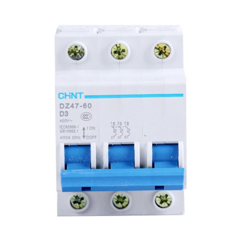 Chint miniature circuit breaker; DZ47-60 3P D25