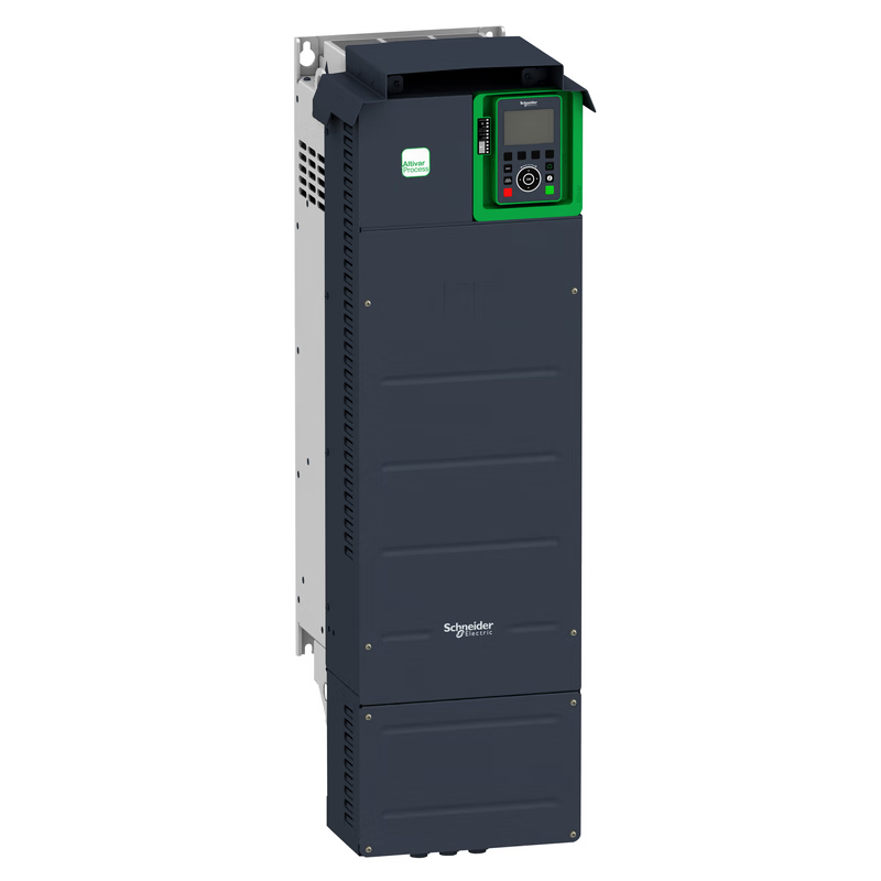 Schneider Electric wall mounted inverter, IP21, 380-480V, integrated EMC filter/dual DC reactor/advanced Chinese panel; ATV630 55kW/75HP 380-480V IP21/UL