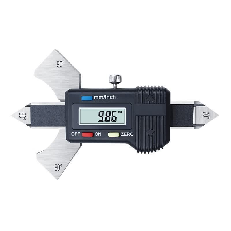 Three-dimensional digital weld gauge (0-12.5mm) for electric weld inspection height measurement and weld inspection. JD137 weld gauge (0-12.5mm).