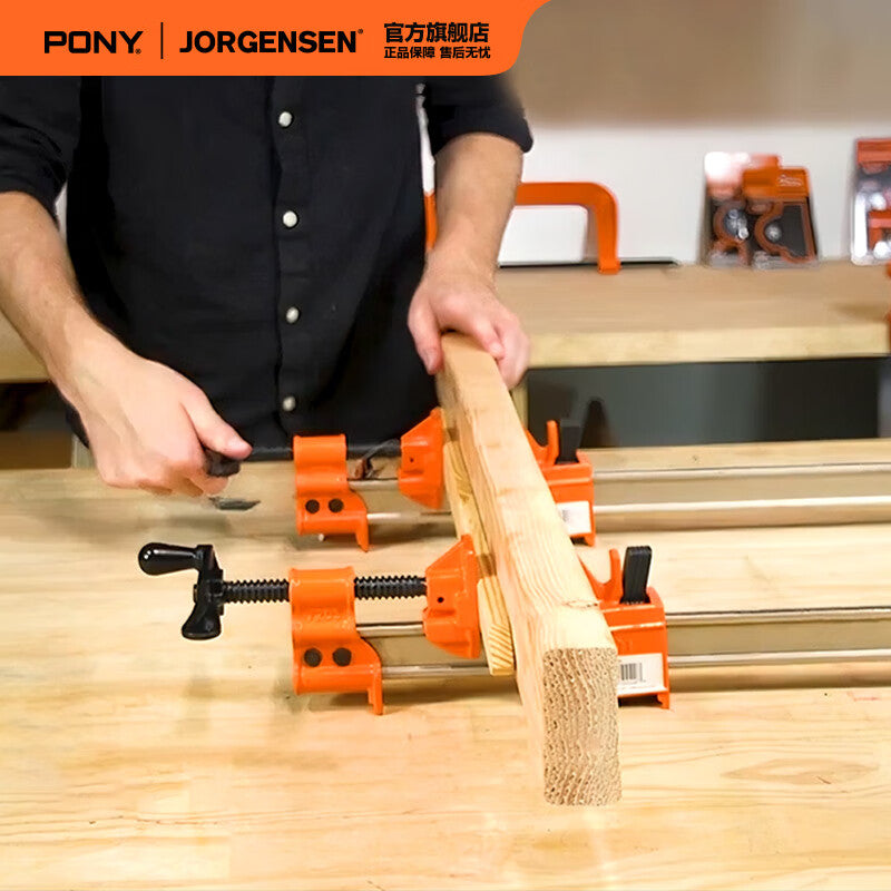 Pony rocker arm F-clamp heavy-duty splicing board clamp steel clamp woodworking clamp strong gripping